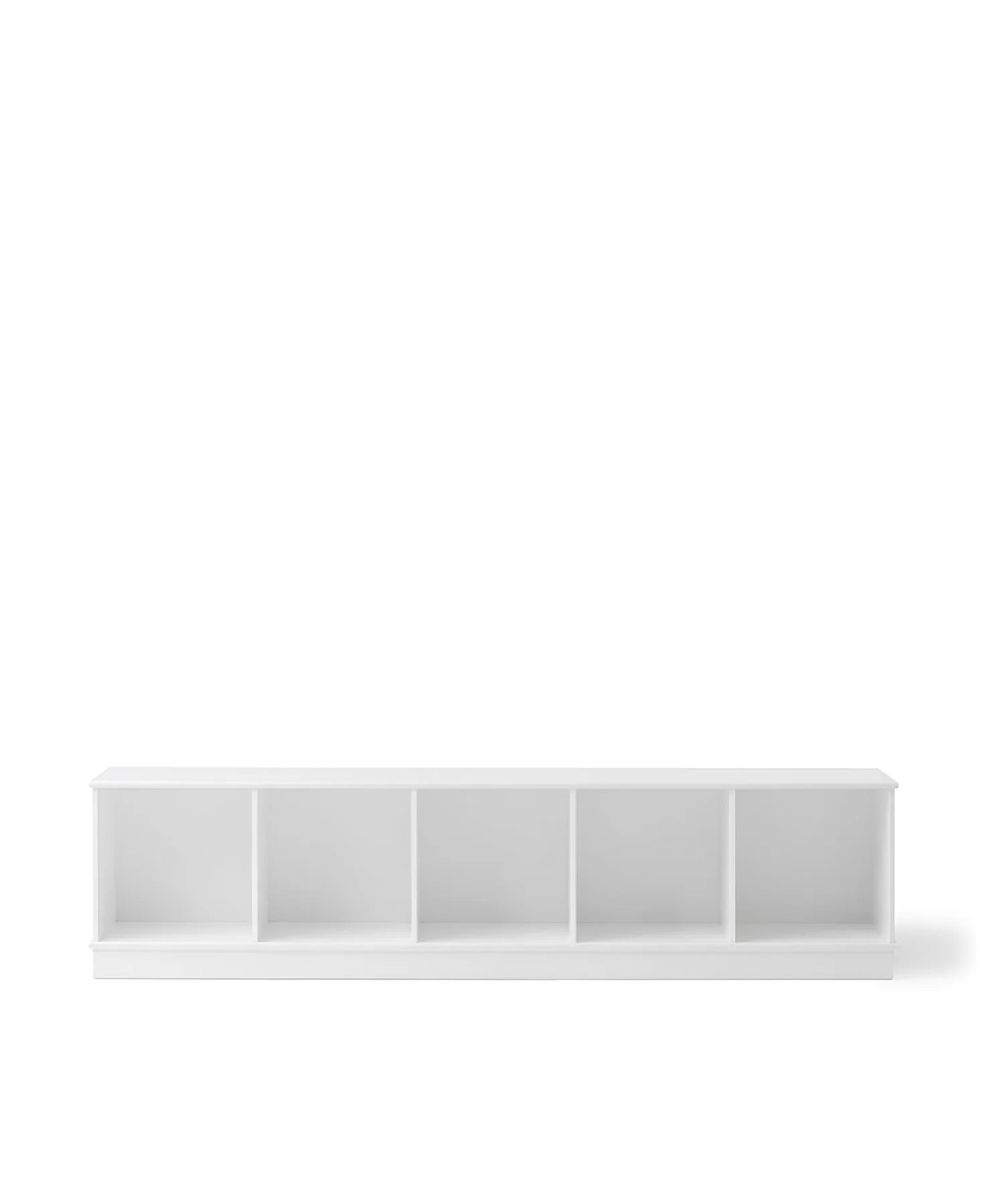 Wood Shelf 5×1 Horizontal With Base