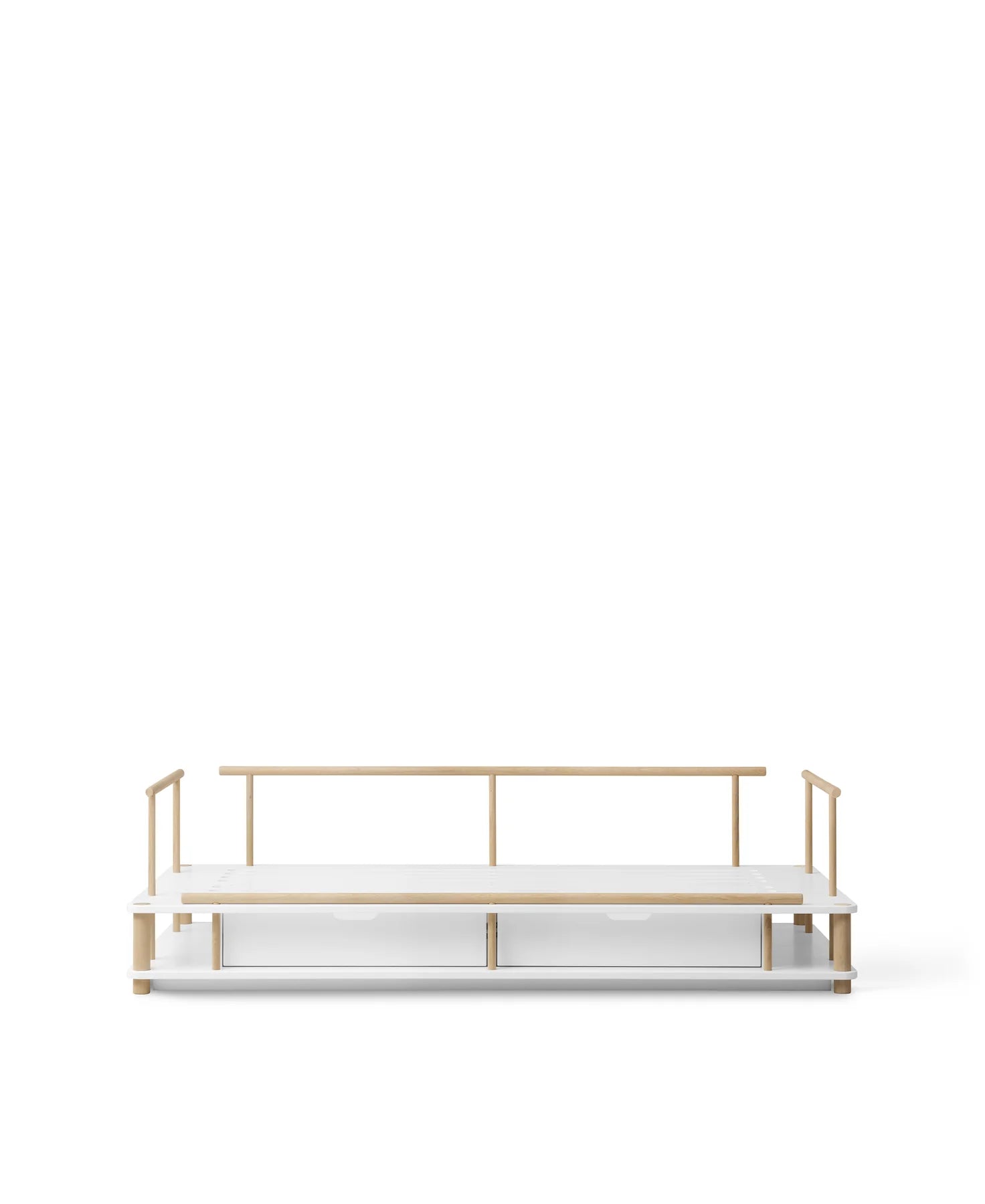 Camp Daybed, White/Oak