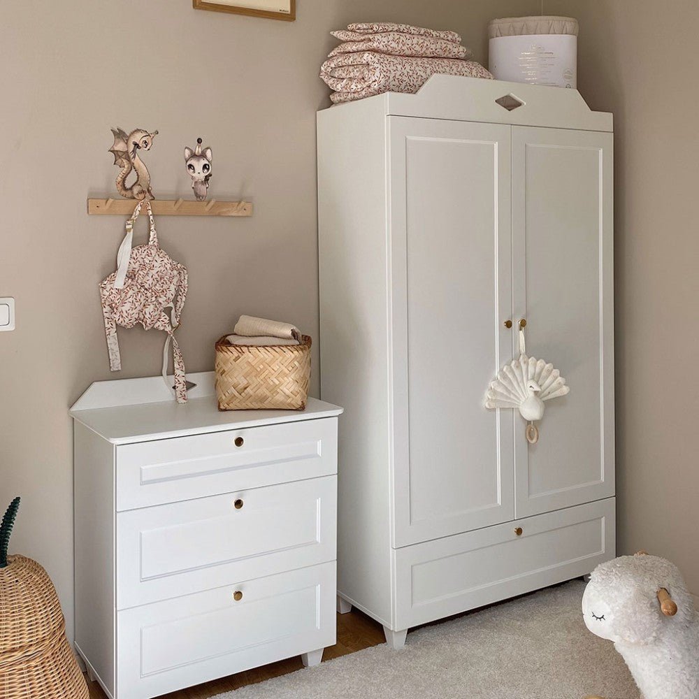 CAM CAM - Armoire Luca - Blanc - Les Petits