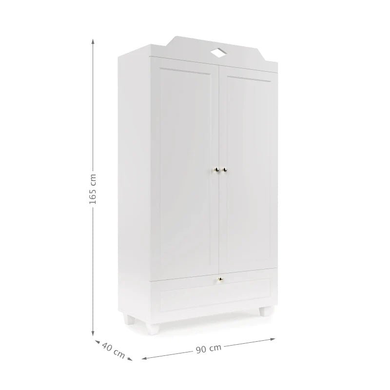 CAM CAM - Armoire Luca - Blanc - Les Petits