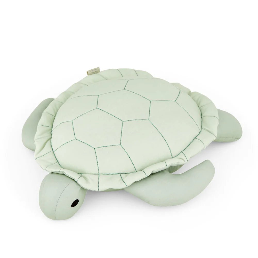 CAM CAM - Coussin Tortue De Mer - Ocs - Dusty Green - Les Petits