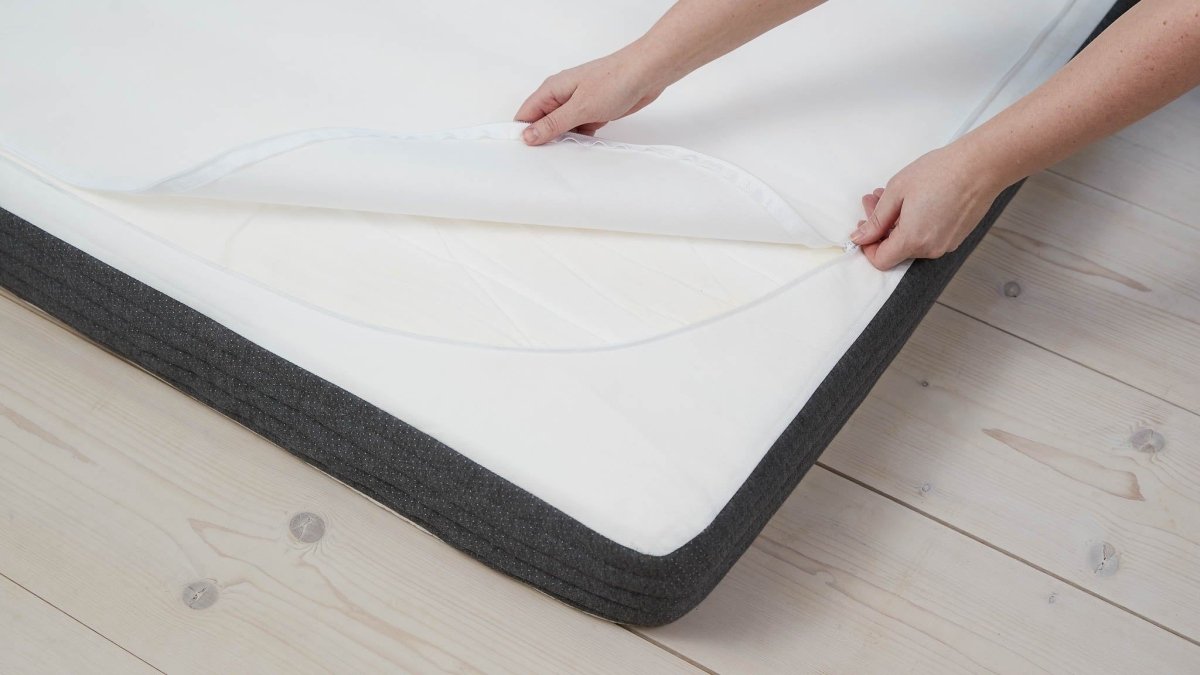 FLEXA-Matelas Flexa En Mousse Avec Housse En Coton Blanc-Les Petits