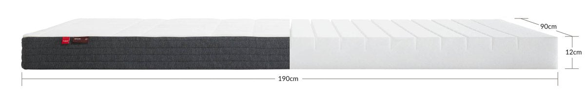 FLEXA-Matelas Flexa En Mousse Avec Housse En Coton Blanc-Les Petits