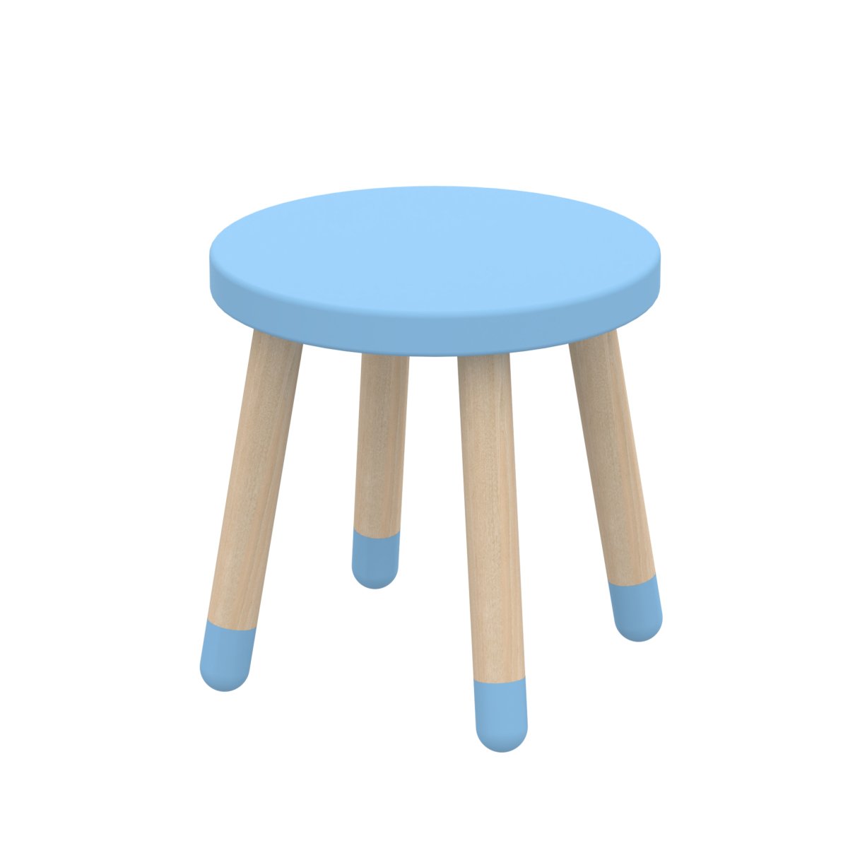 FLEXA - Tabouret DOTS - Bleu - Les Petits