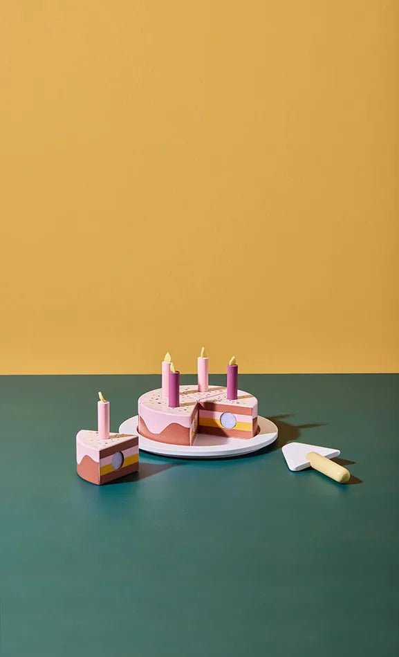 KID'S CONCEPT - Gâteau en Bois KID’S HUB - Les Petits