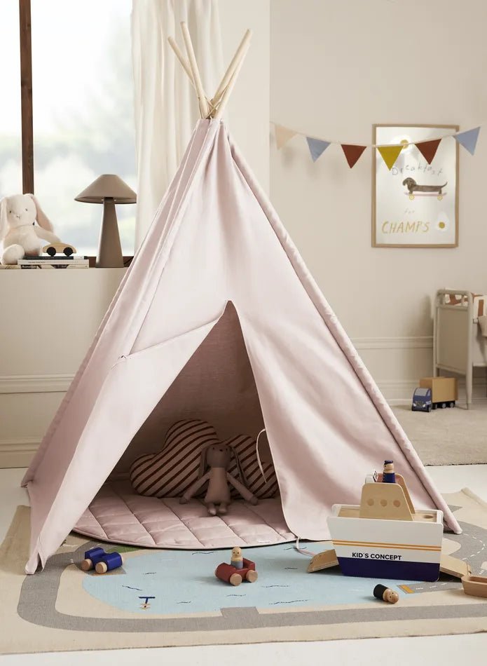 KID'S CONCEPT - Tente Tipi Rose Clair - Les Petits