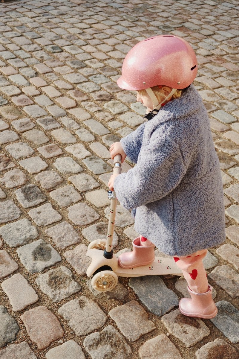 KONGES SLØJD - Trottinette Pour Enfants - Cerise - Les Petits