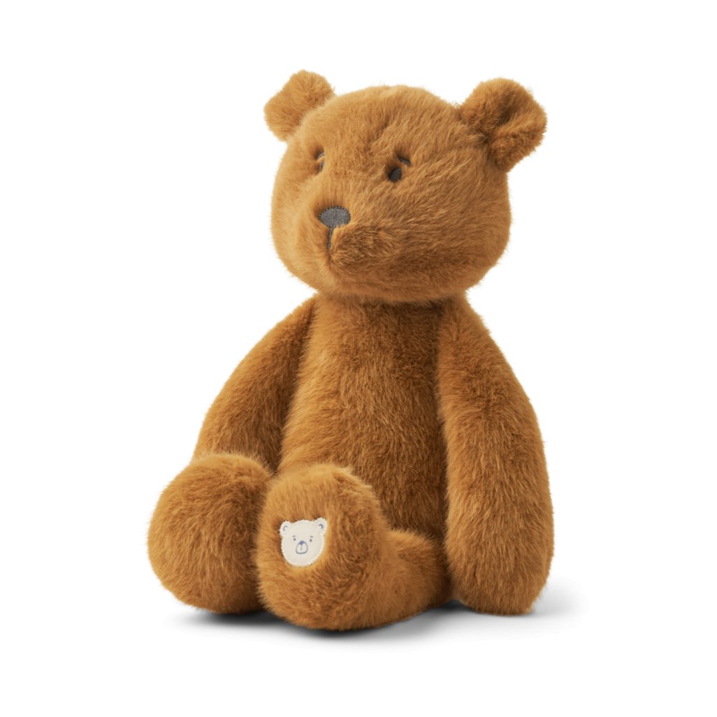 LIEWOOD - Peluche Ours Berto - Caramel Doré - Les Petits