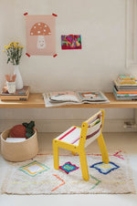 LORENA CANALS - Chaise Pour Enfant Sillita Kaarol - Jaune - Les Petits