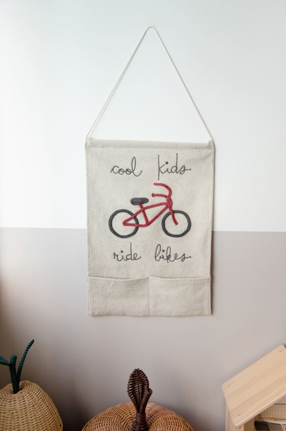 LORENA CANALS - Cintre De Poche Mural Cool Kids Ride Bikes - Les Petits