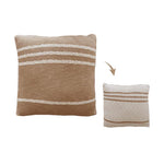 LORENA CANALS - Coussin Tricoté Duetto Powder - Naturel - Les Petits