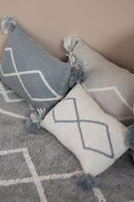 LORENA CANALS - Coussin Tricoté Oasis Gris - Les Petits