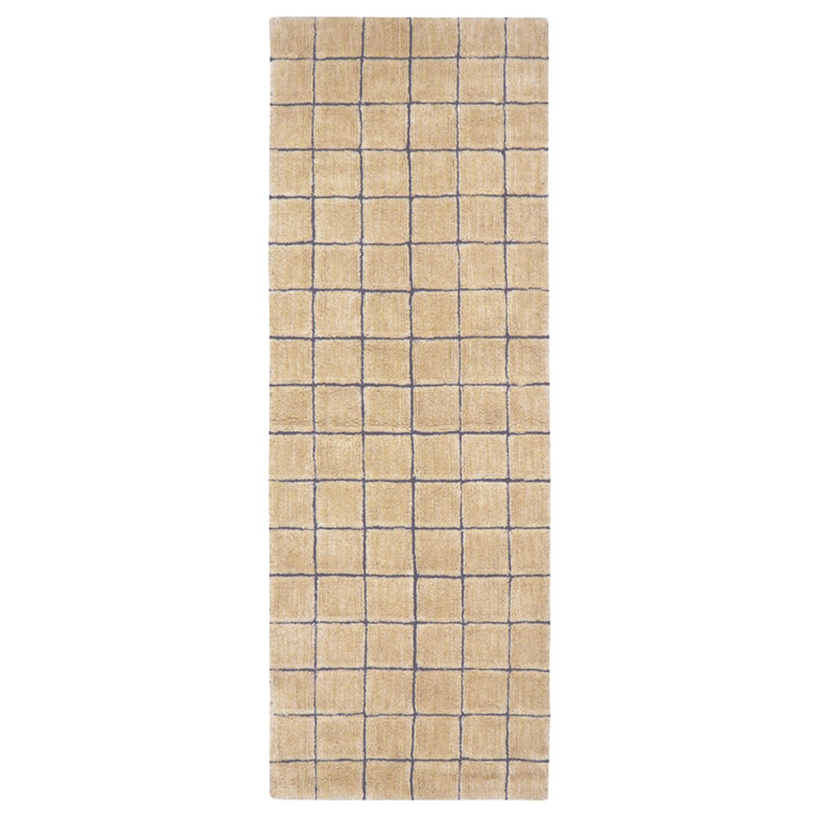 LORENA CANALS - Tapis De Passage En Laine Mosaic Ambre 80 X 230 Cm - Les Petits