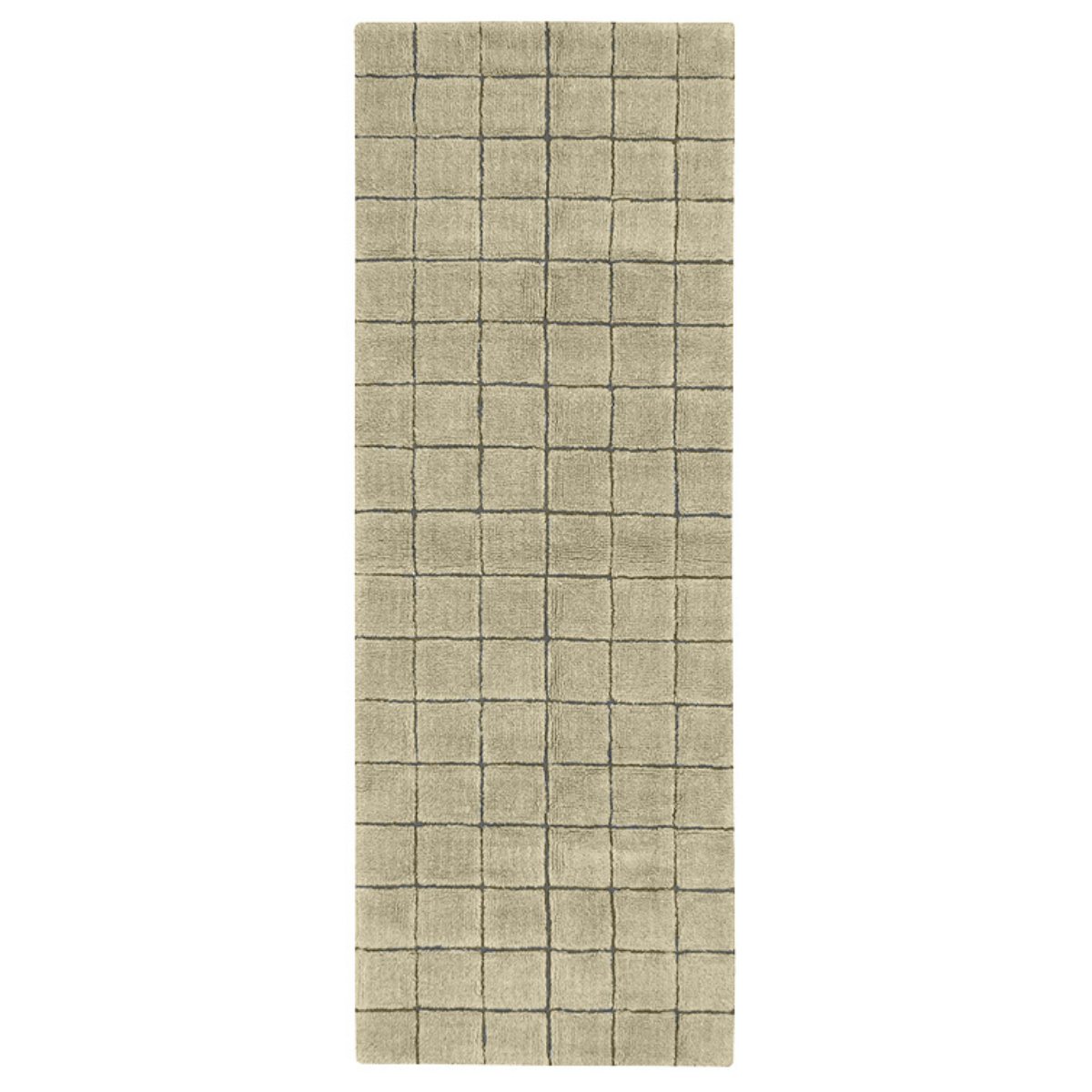 LORENA CANALS - Tapis De Passage En Laine Mosaïque Moss 80 X 230 Cm - Les Petits