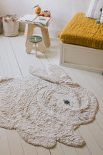 LORENA CANALS - Tapis Lavable Animal Lapin - Les Petits