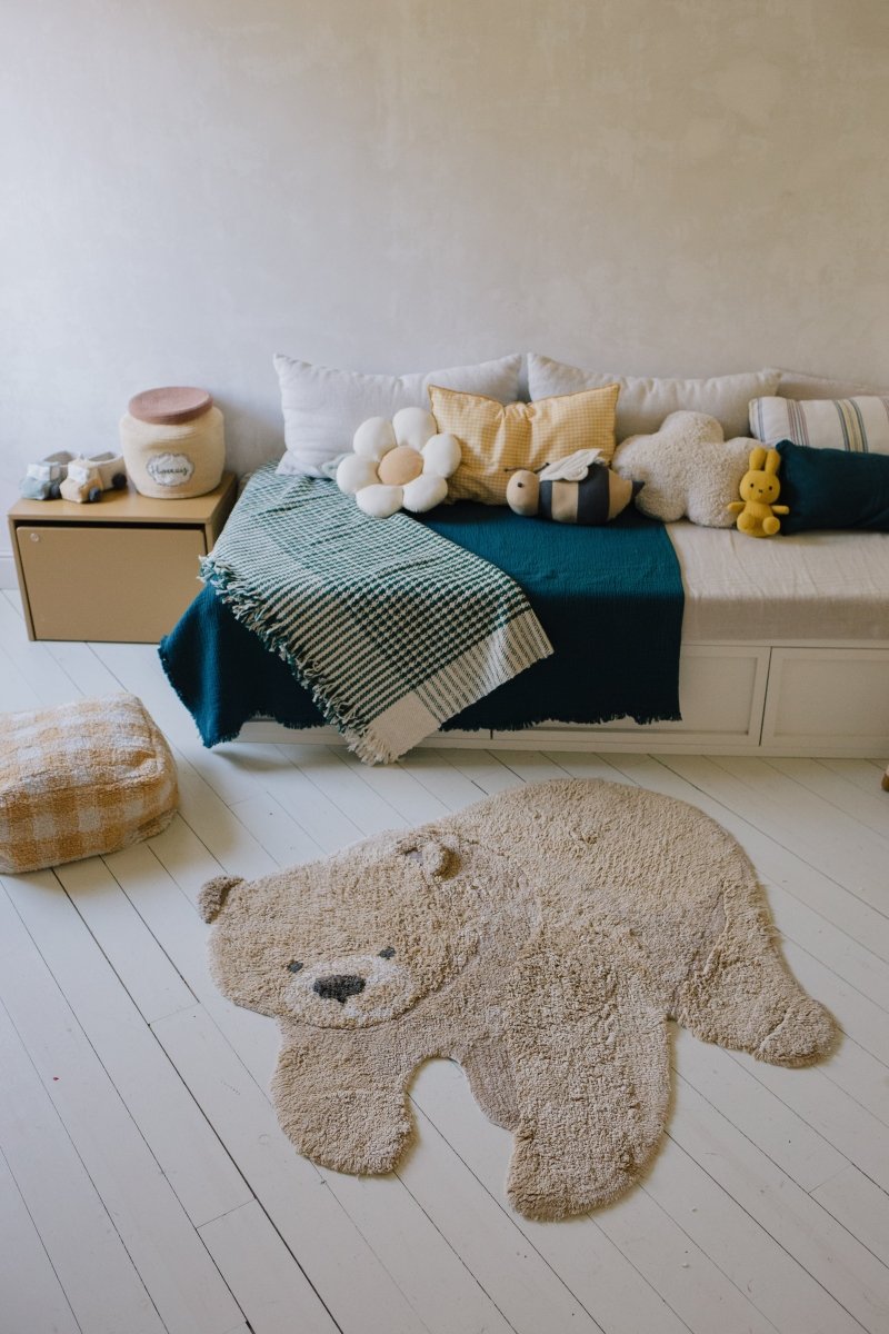 LORENA CANALS - Tapis Lavable Animal Ours - Les Petits