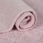 LORENA CANALS - Tapis Lavable Etoiles Rose 120 x 160 Cm - Les Petits