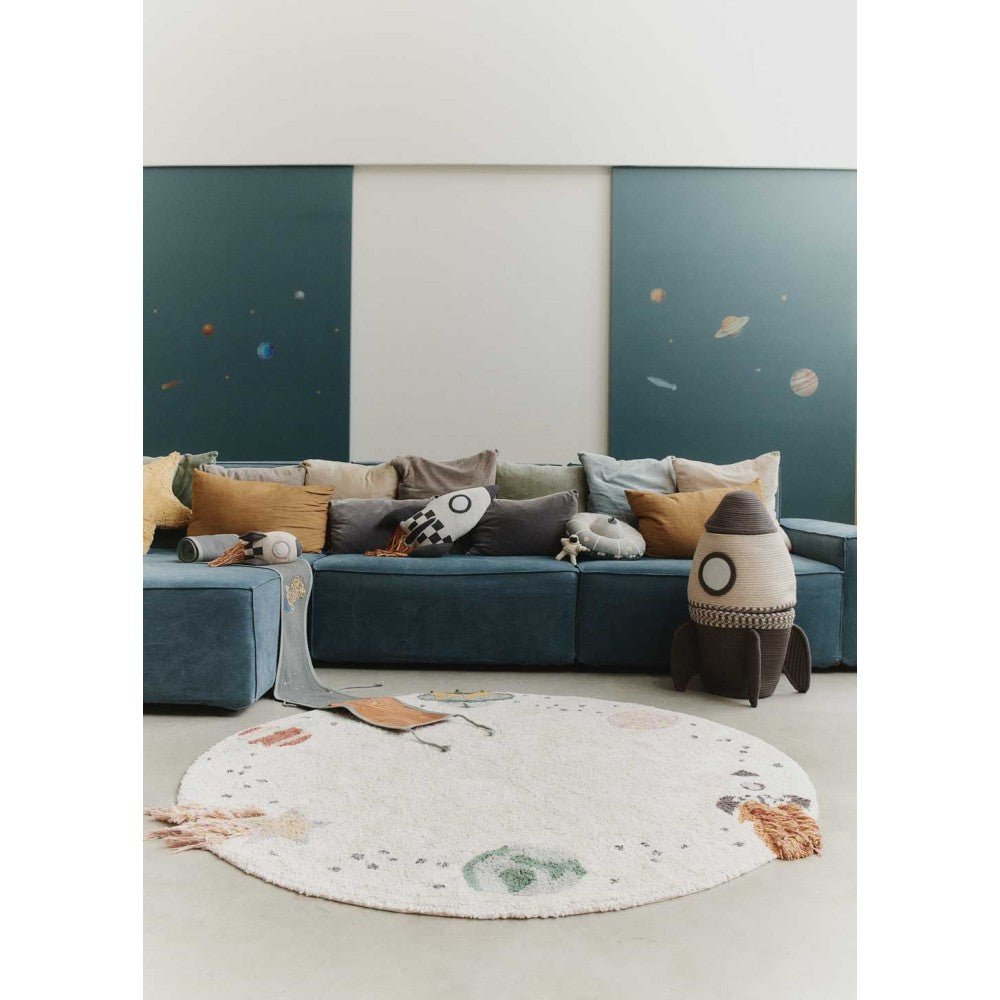 LORENA CANALS - Tapis Lavable Interstellaire Voyage - Les Petits