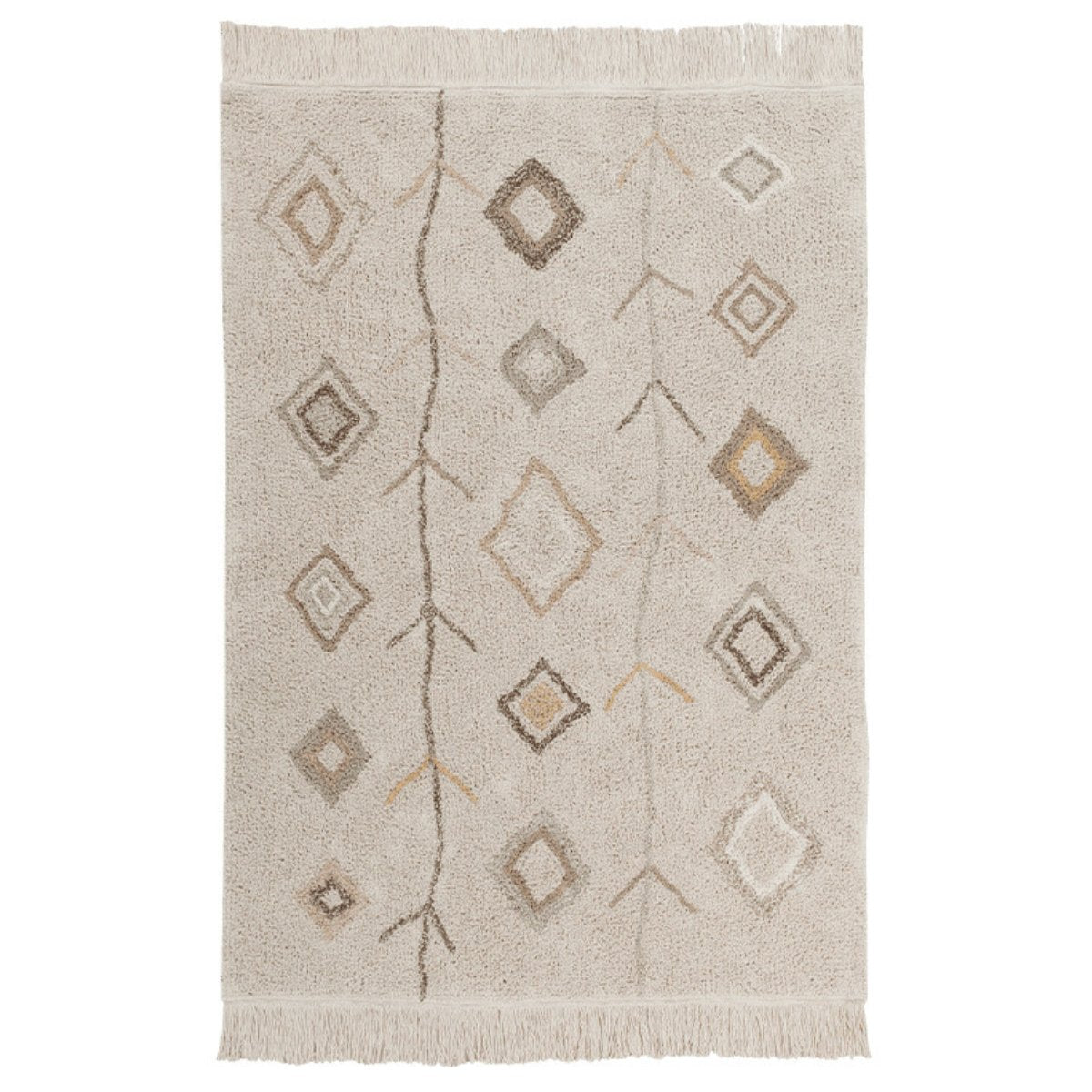 LORENA CANALS - Tapis Lavable Karrol Earth - 2 Tailles - Les Petits