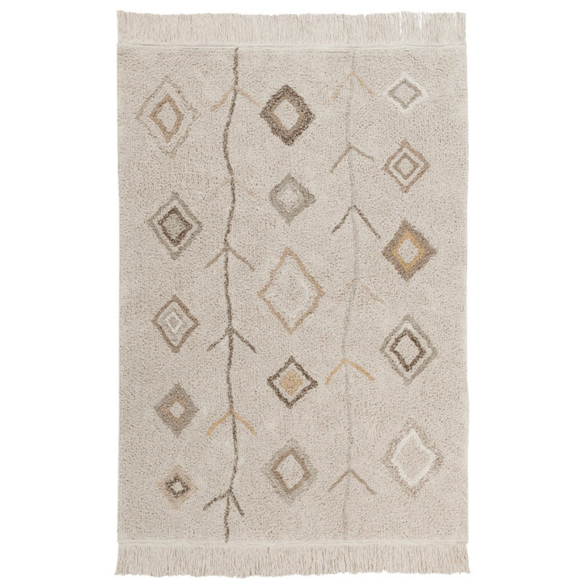 LORENA CANALS - Tapis Lavable Karrol Earth - 2 Tailles - Les Petits