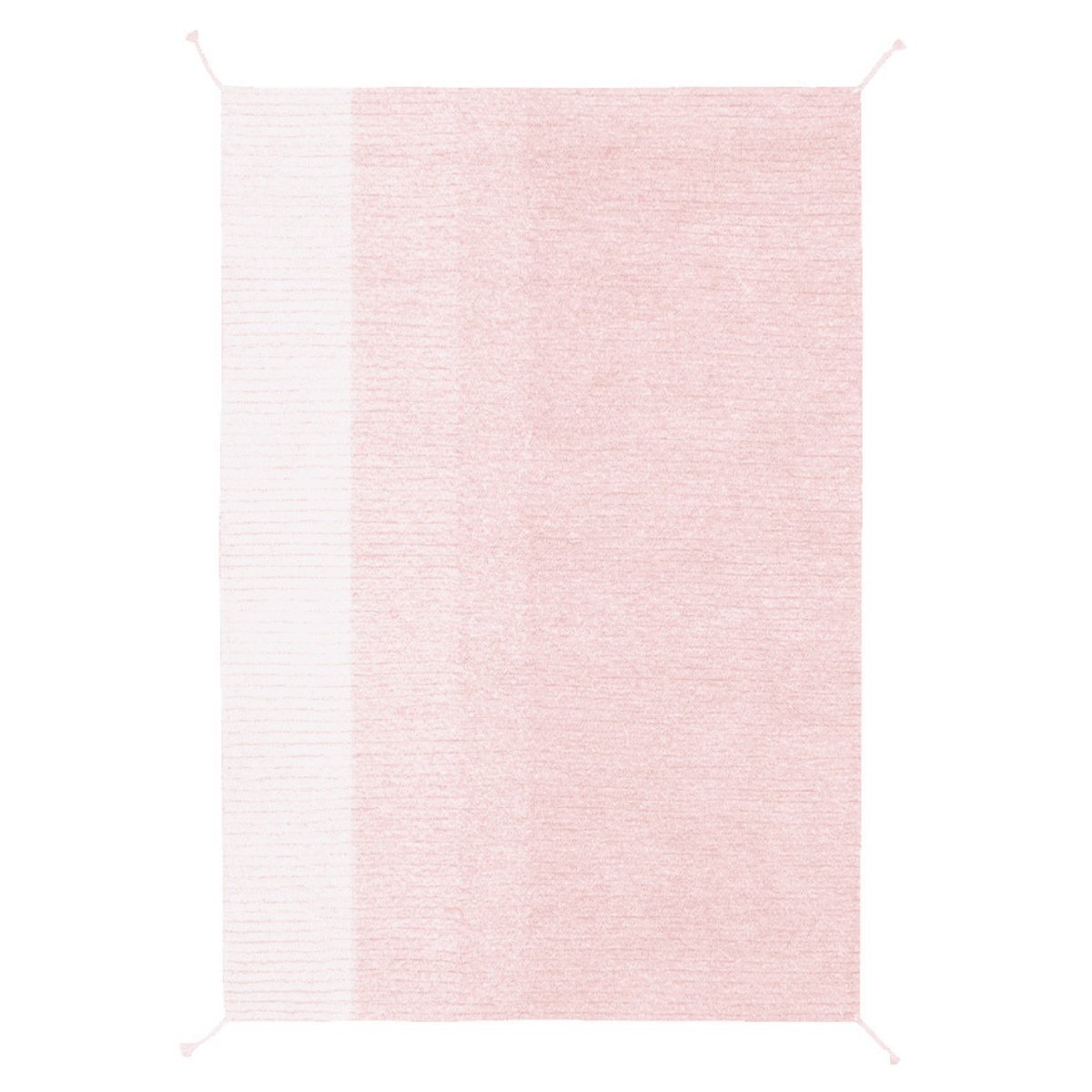 LORENA CANALS - Tapis Lavable Réversible Gelato Rose 120 X 160 Cm - Les Petits