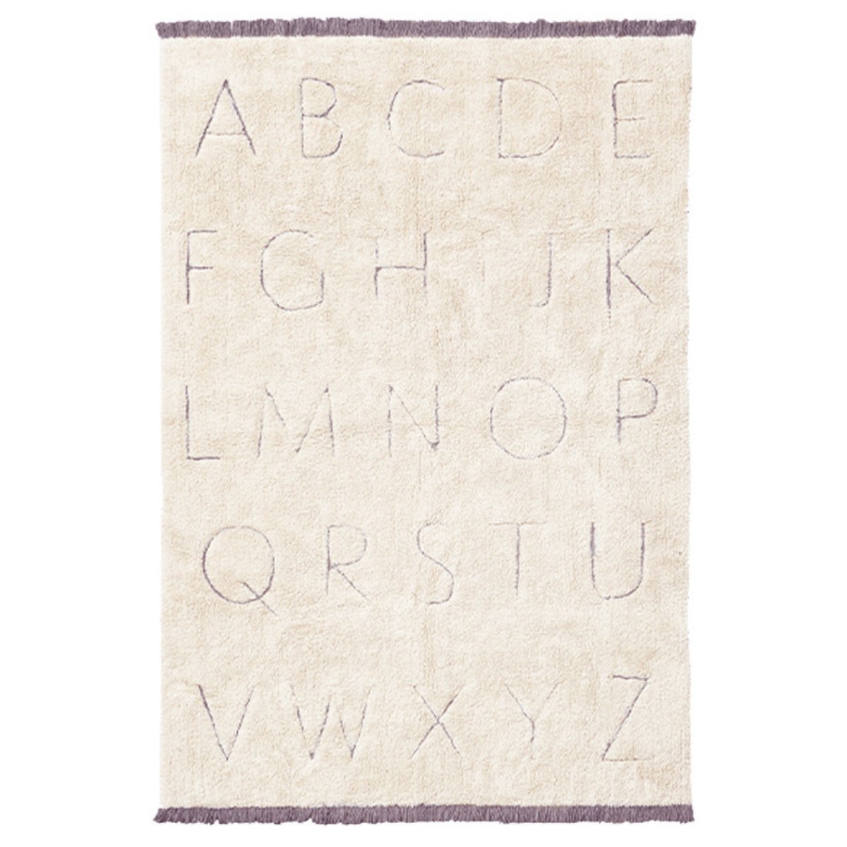 LORENA CANALS - Tapis Lavable Rugcycled Abc 90 X 130 Cm - Les Petits