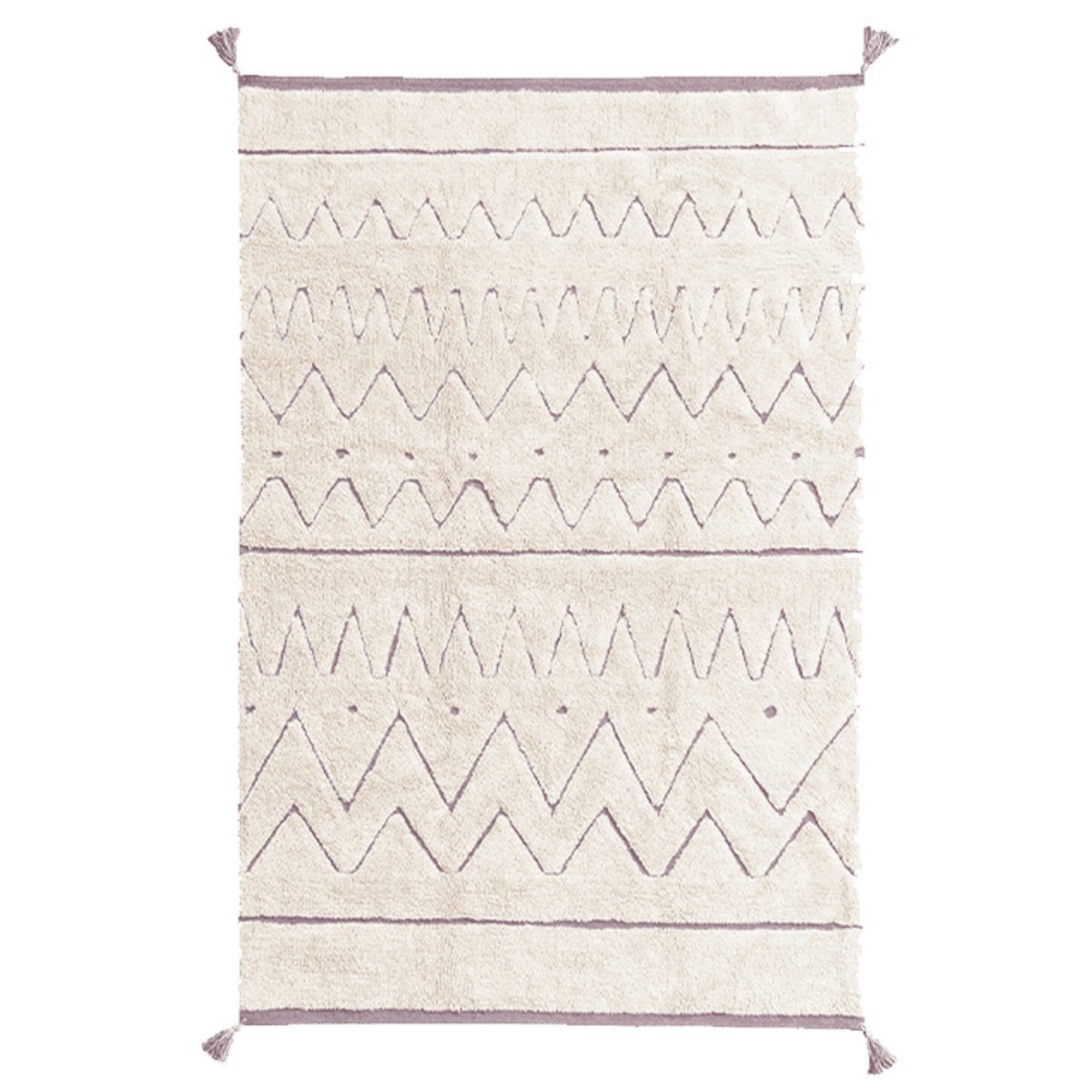 LORENA CANALS - Tapis Lavable Rugcycled Azteca 120 X 160 cm - Les Petits