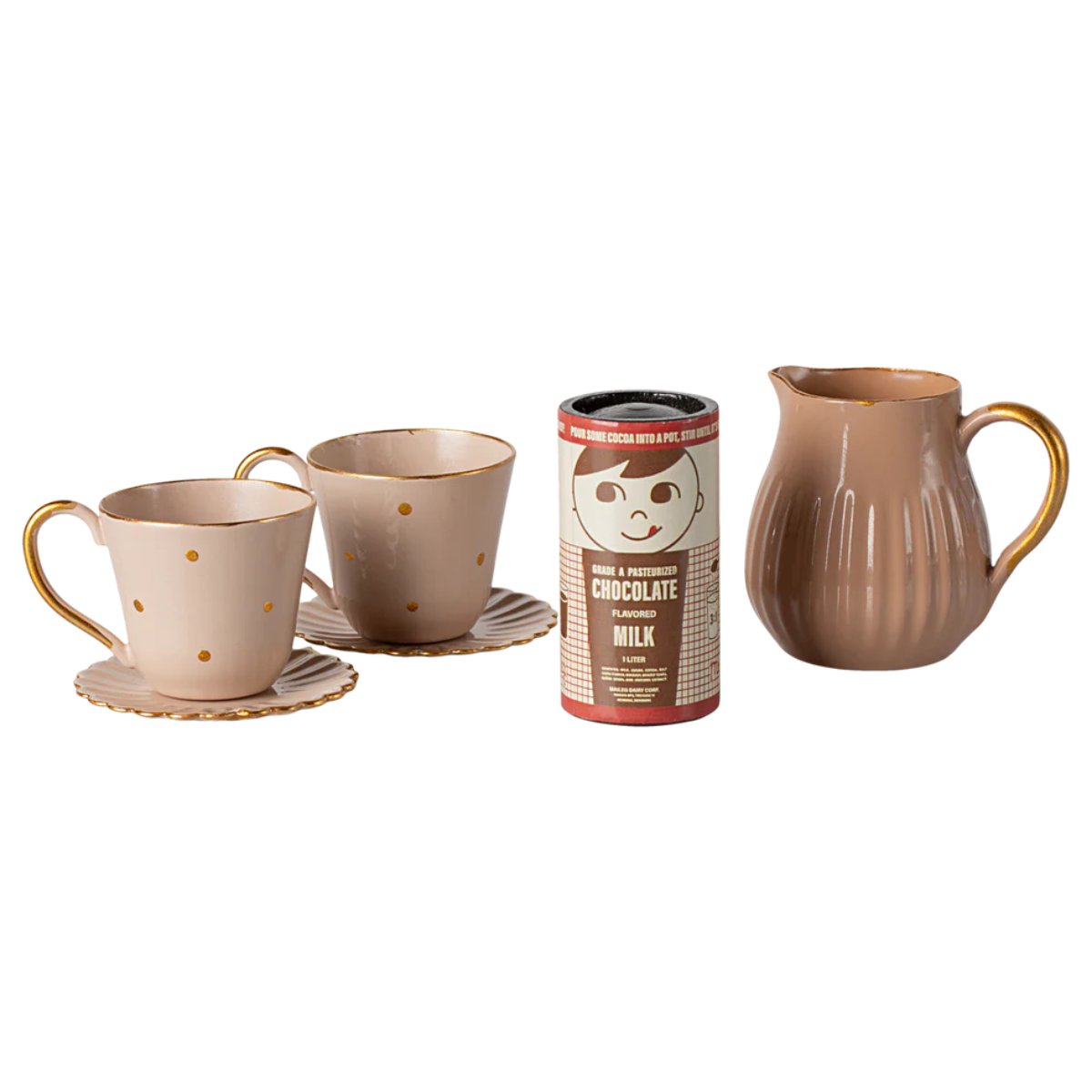 MAILEG - Coffret Chocolat Chaud Mini Pour Souris Maileg - Les Petits