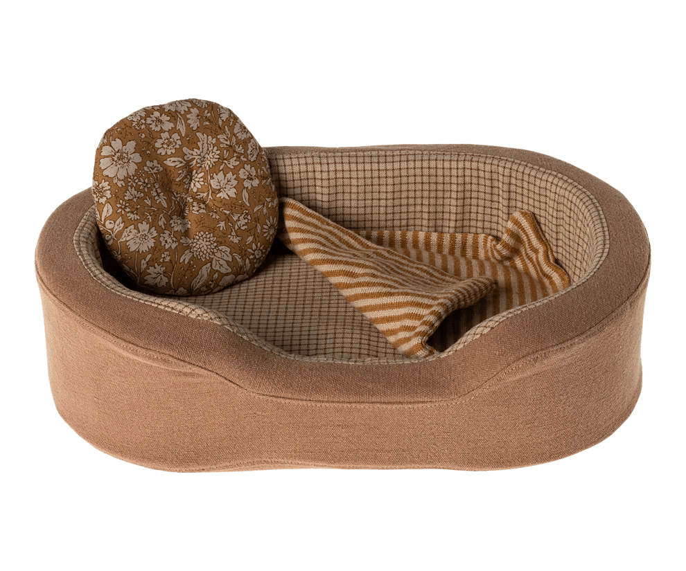 MAILEG - Panier Douillet, Small - Marron - Les Petits