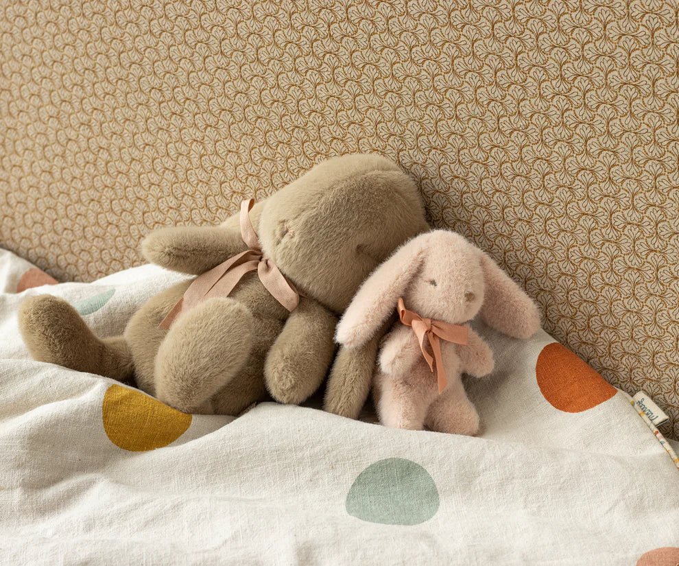 MAILEG - Peluche Lapin Petit - Brun Poussiéreux - Les Petits