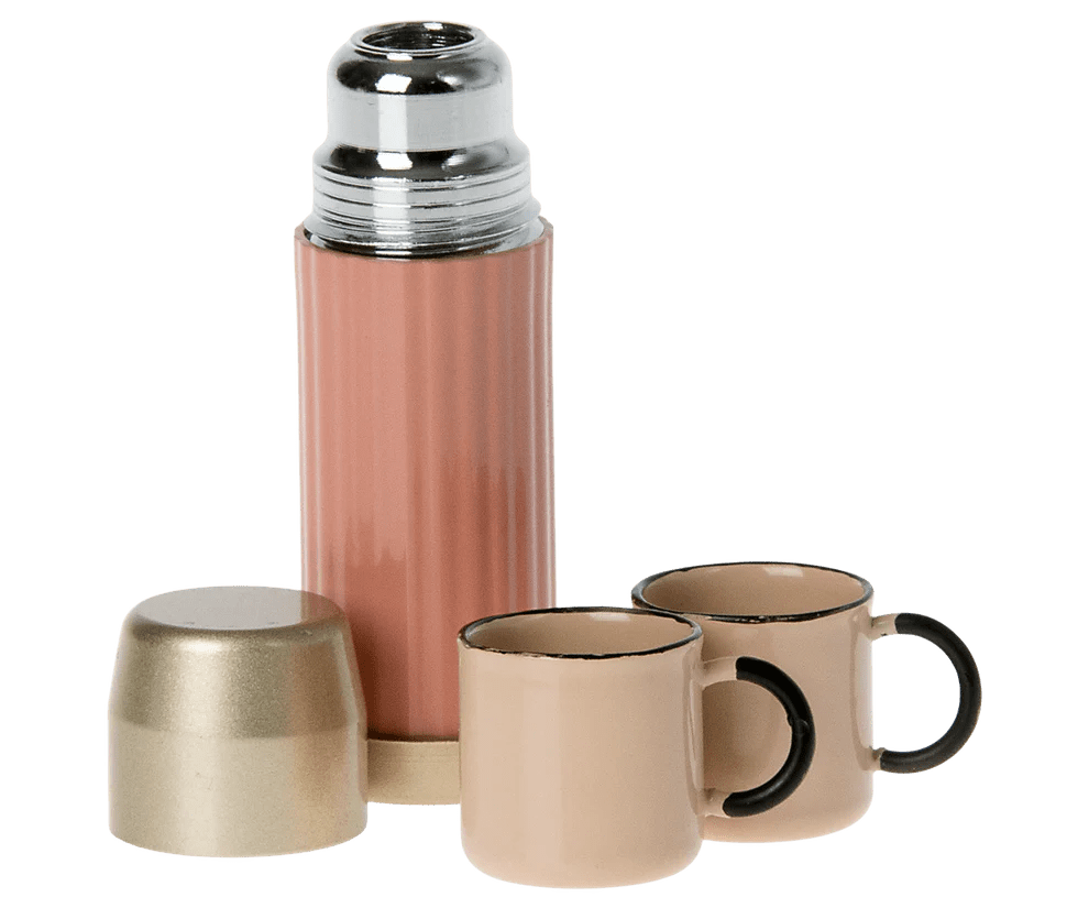 MAILEG - Thermos Et Tasses Pour Souris Maileg - Corail - Les Petits