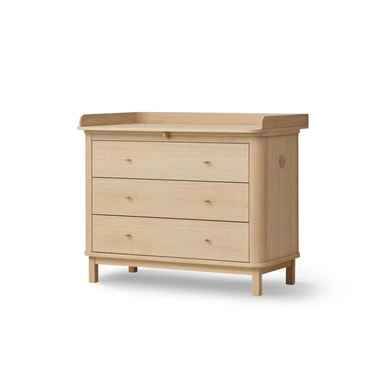 OLIVER FURNITURE - Commode À Langer 3 Tiroirs, Chêne - Les Petits