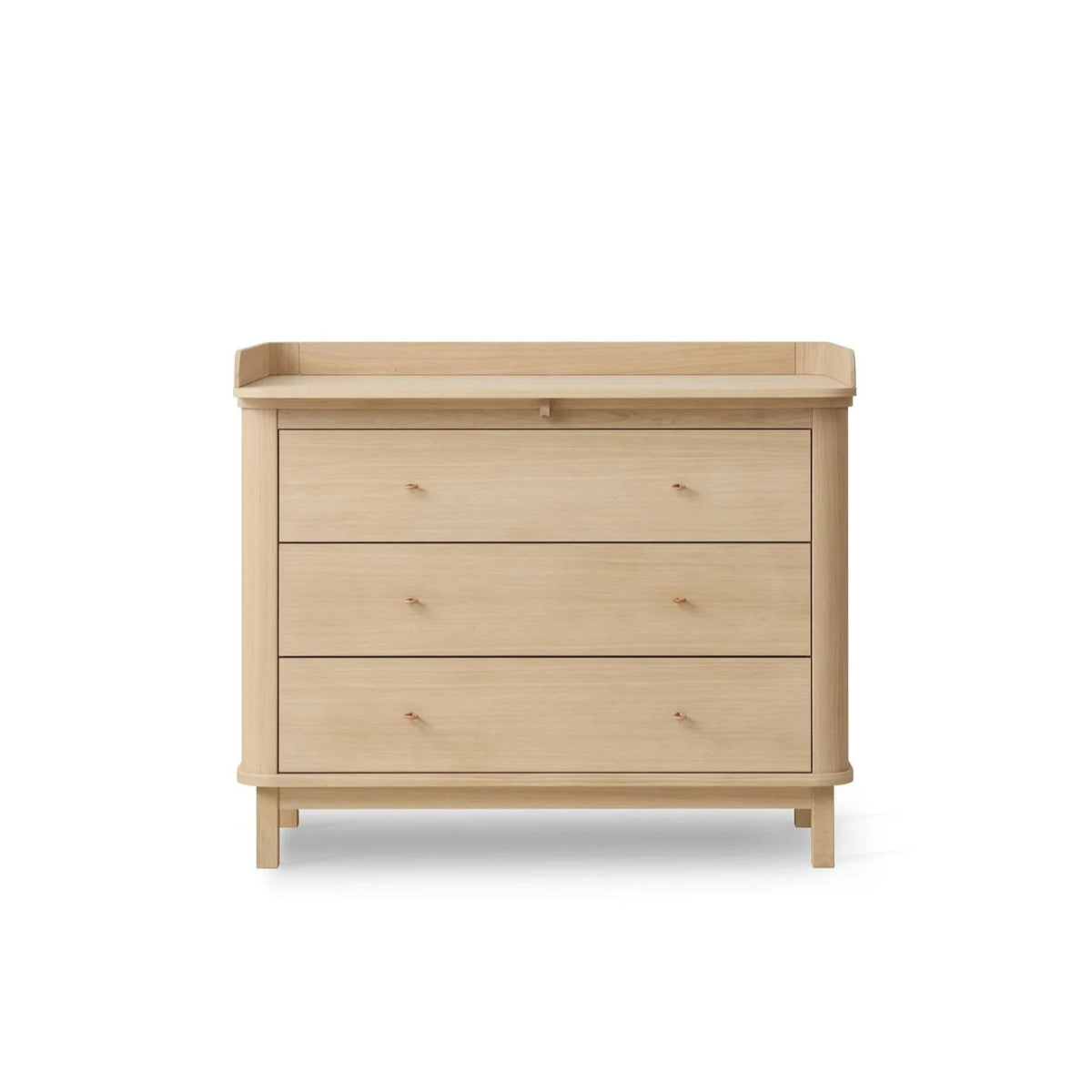 OLIVER FURNITURE - Commode À Langer 3 Tiroirs, Chêne - Les Petits