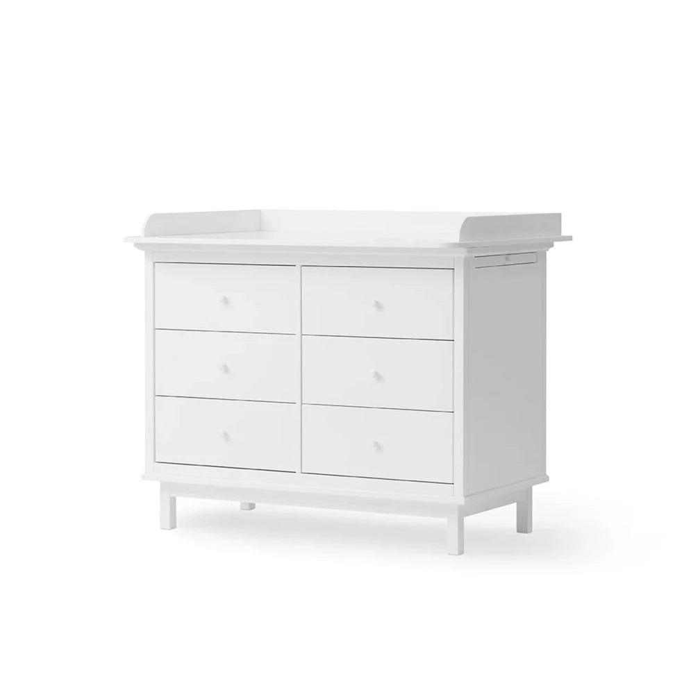 OLIVER FURNITURE - Commode À Langer Seaside, 6 Tiroirs, Blanc - Les Petits