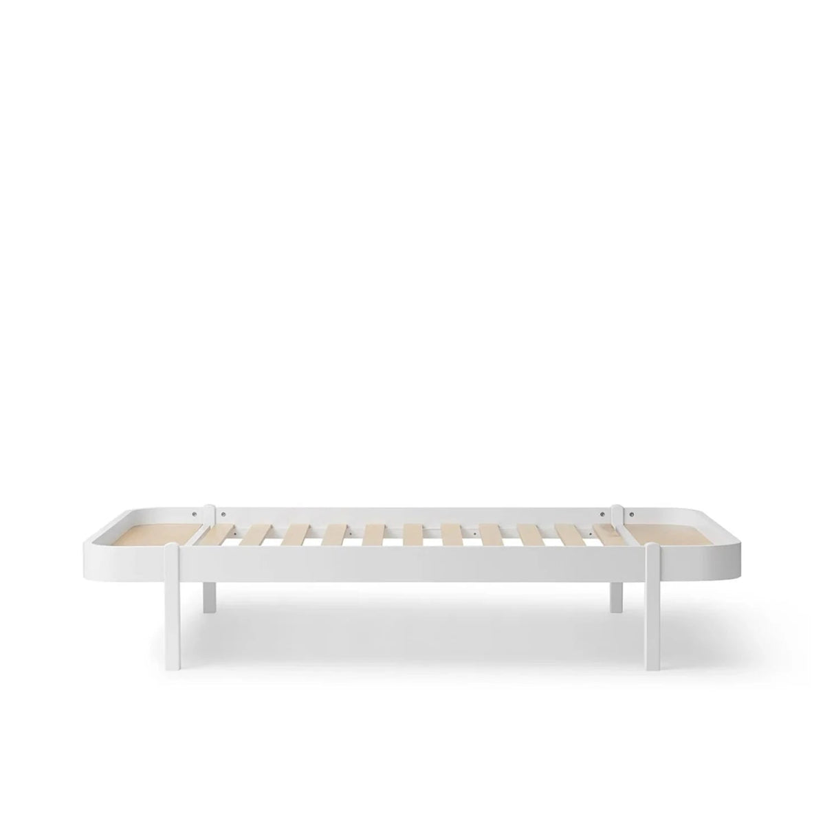 OLIVER FURNITURE - Lit 120 Cm Wood Lounger, Blanc - Les Petits