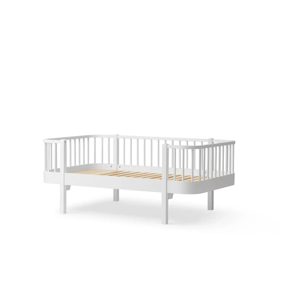 OLIVER FURNITURE - Lit Banquette Junior Wood Original, Blanc - Les Petits