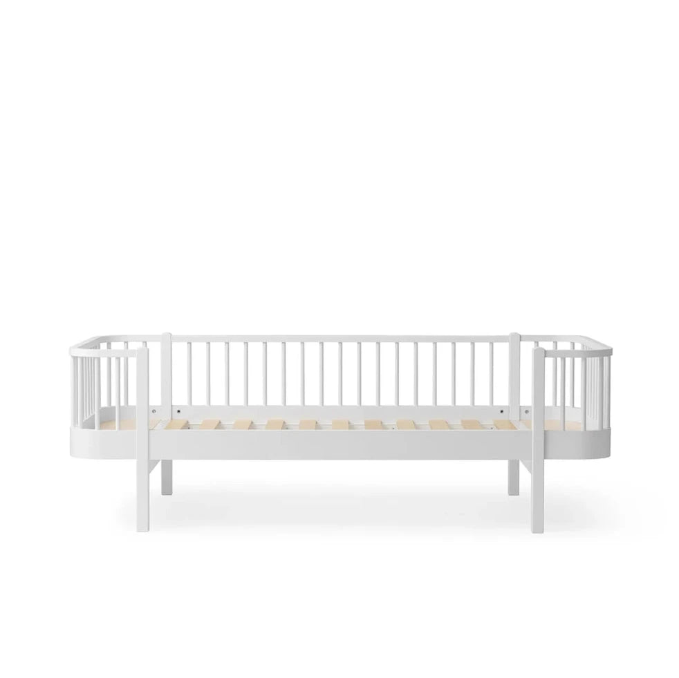 OLIVER FURNITURE - Lit Banquette Wood Original, Blanc - Les Petits