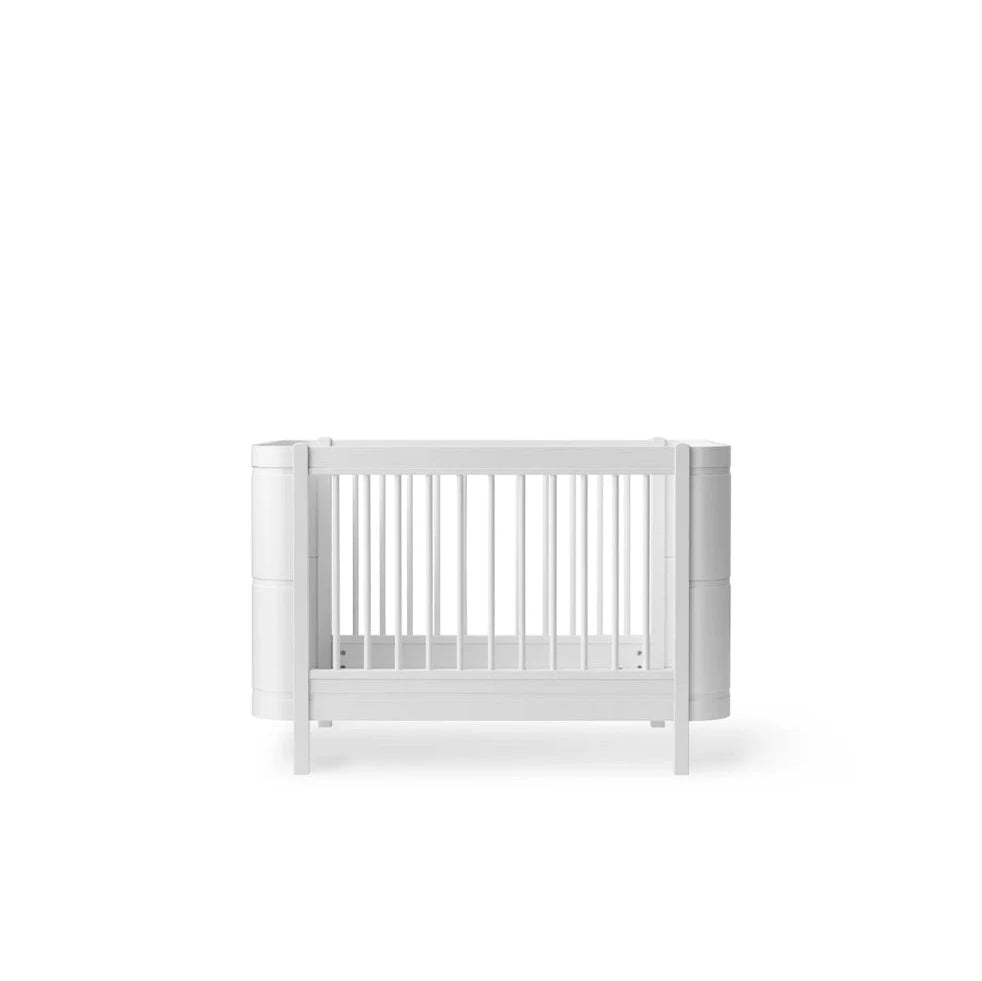 OLIVER FURNITURE - Lit Bébé Évolutif Wood Mini+, Blanc - Les Petits