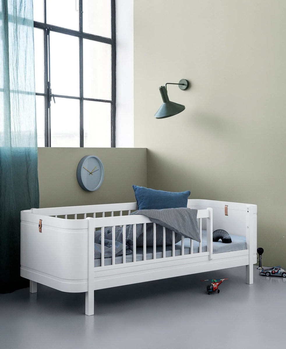 OLIVER FURNITURE - Lit Junior Wood Mini+, Blanc - Les Petits