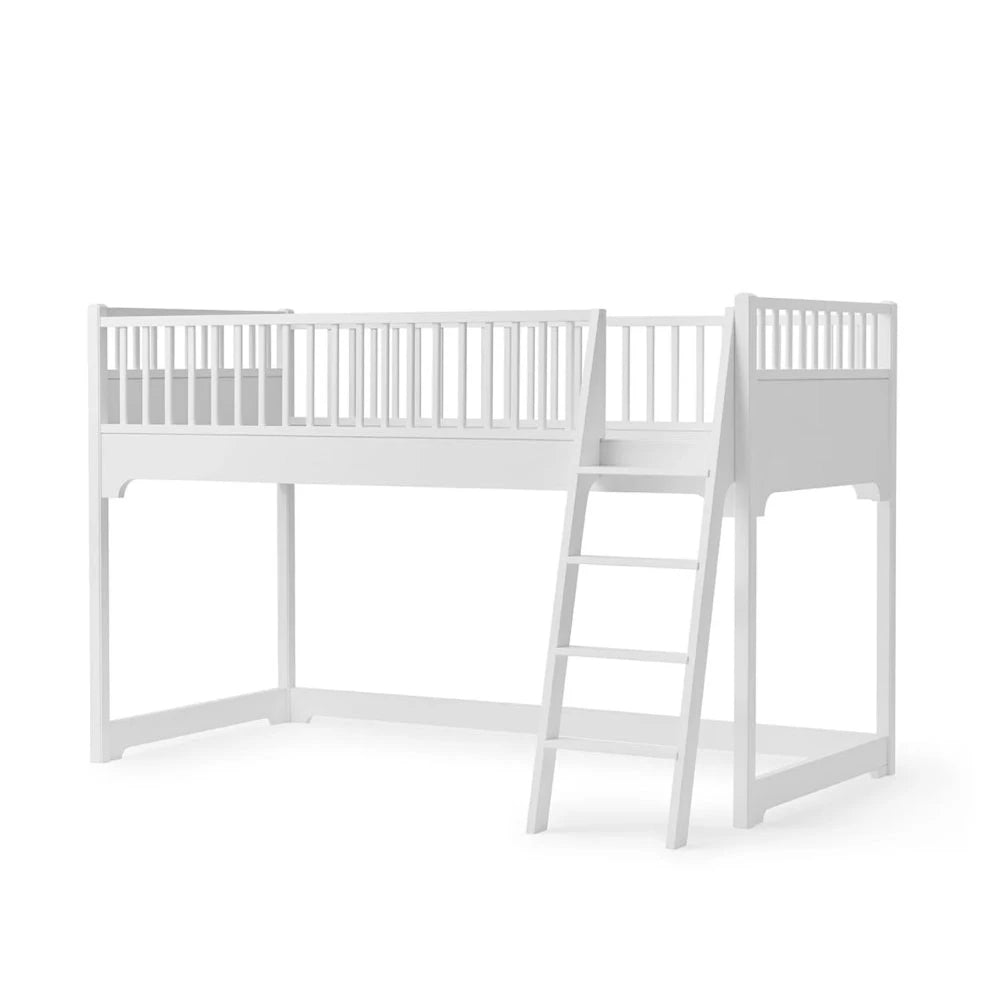 OLIVER FURNITURE - Lit Mezzanine Mi - haut Seaside Classic - Les Petits