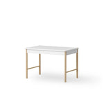 OLIVER FURNITURE - Table De Jeux Petit Enfant Camp, Blanc/Chêne - Les Petits