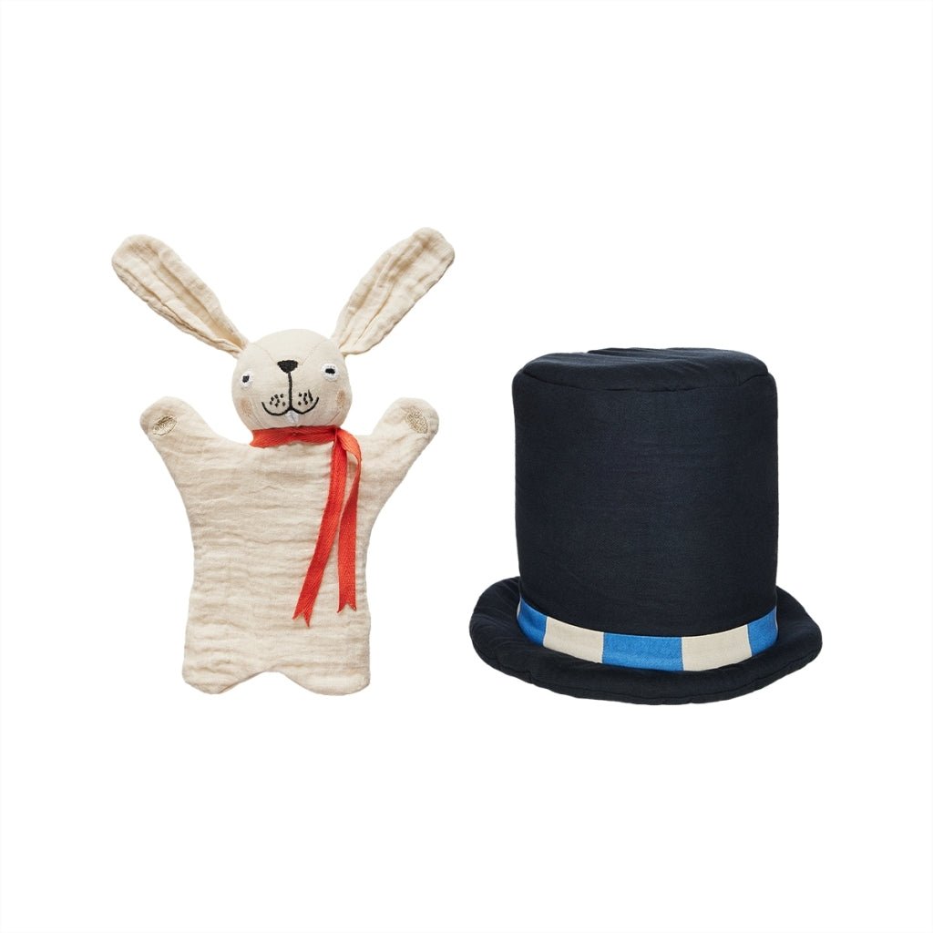 OYOY MINI - Chapeau Magique & Lapin - Noir / Blanc - Les Petits