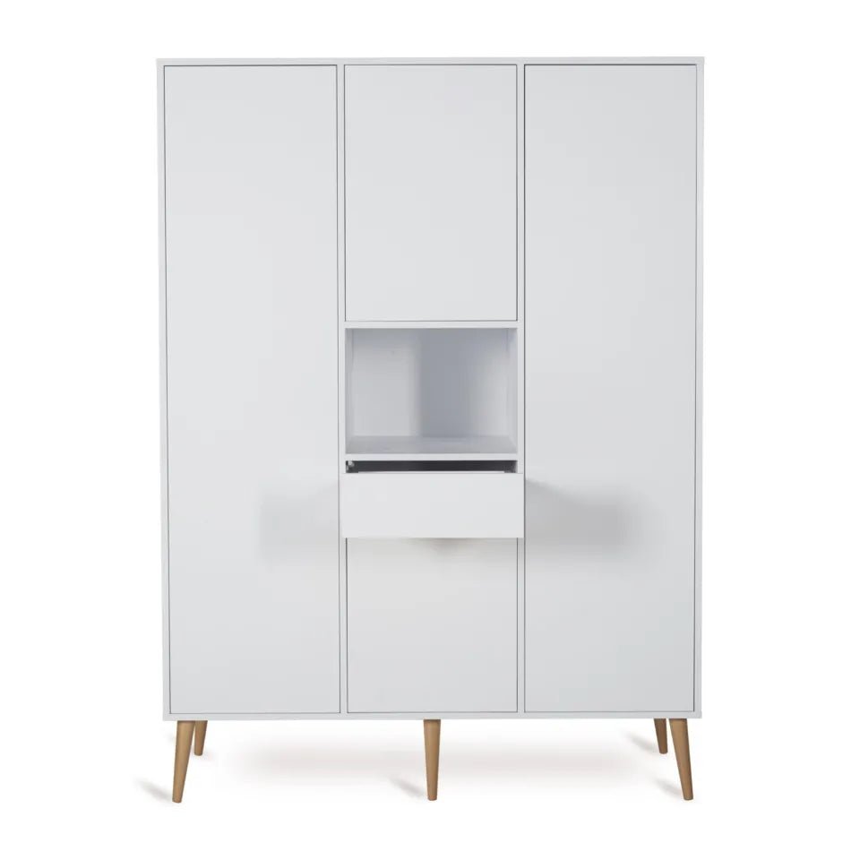 QUAX - Armoire Cocoon Xl - Blanc Glacé - Les Petits