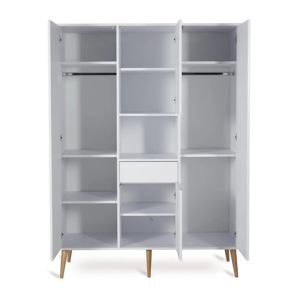 QUAX - Armoire Cocoon Xl - Blanc Glacé - Les Petits