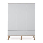 QUAX - Armoire Flow Xl - Blanc - Chêne - Les Petits