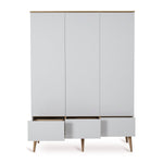 QUAX - Armoire Flow Xl - Blanc - Chêne - Les Petits