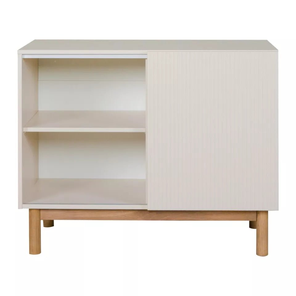 QUAX - Commode Mood Porte + 3 Tiroirs - Argile - Les Petits