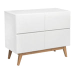 QUAX - Commode Trendy 4 Tiroirs - Blanc - Les Petits