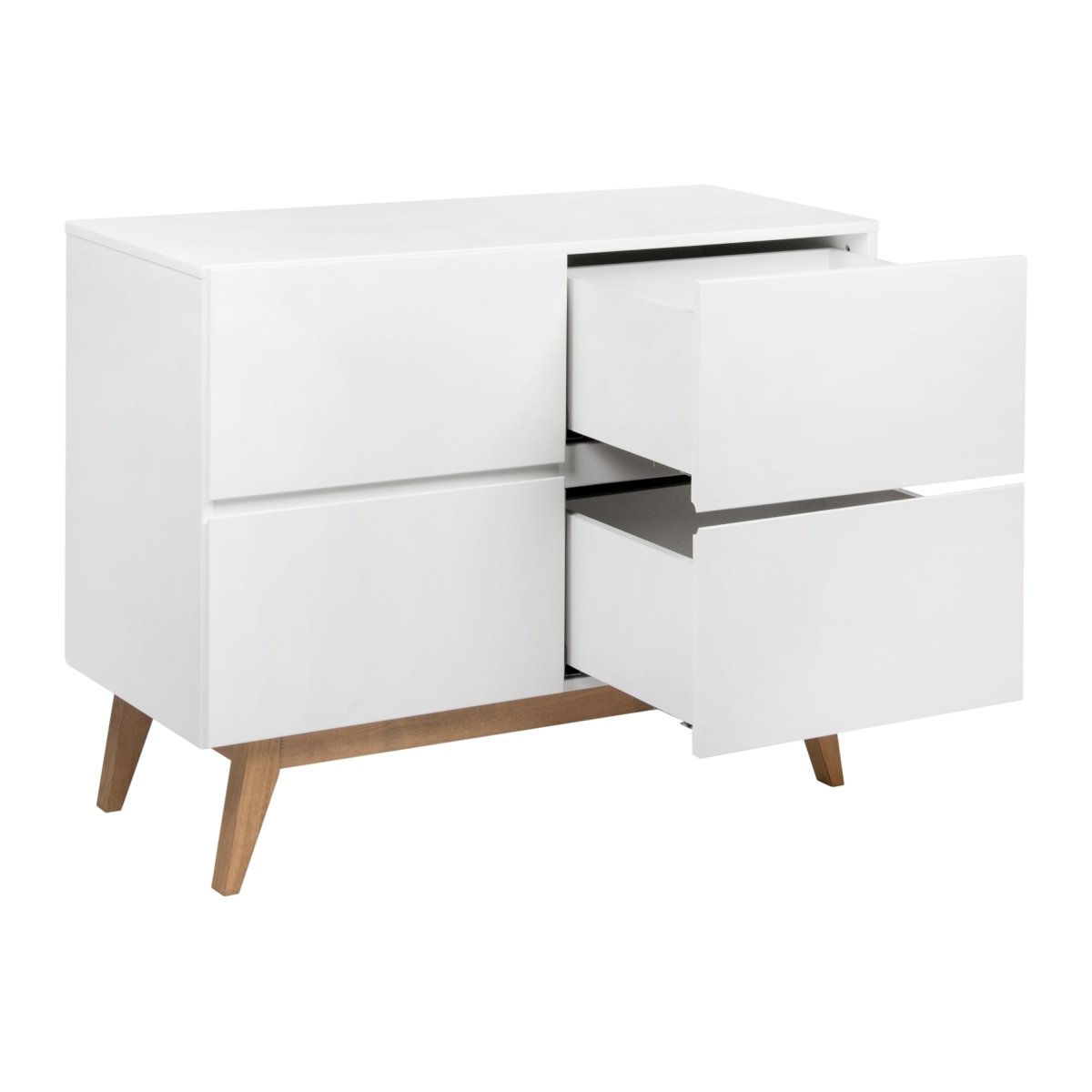 QUAX - Commode Trendy 4 Tiroirs - Blanc - Les Petits