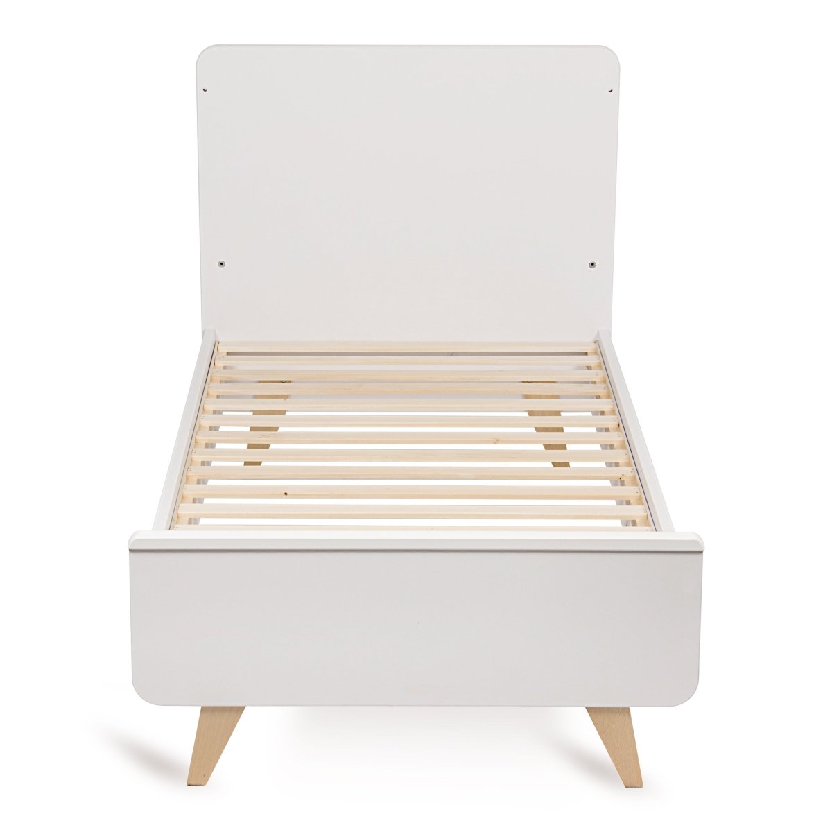 QUAX - Lit Bébé Évolutif Loft 70 x 140 Cm - Blanc - Les Petits